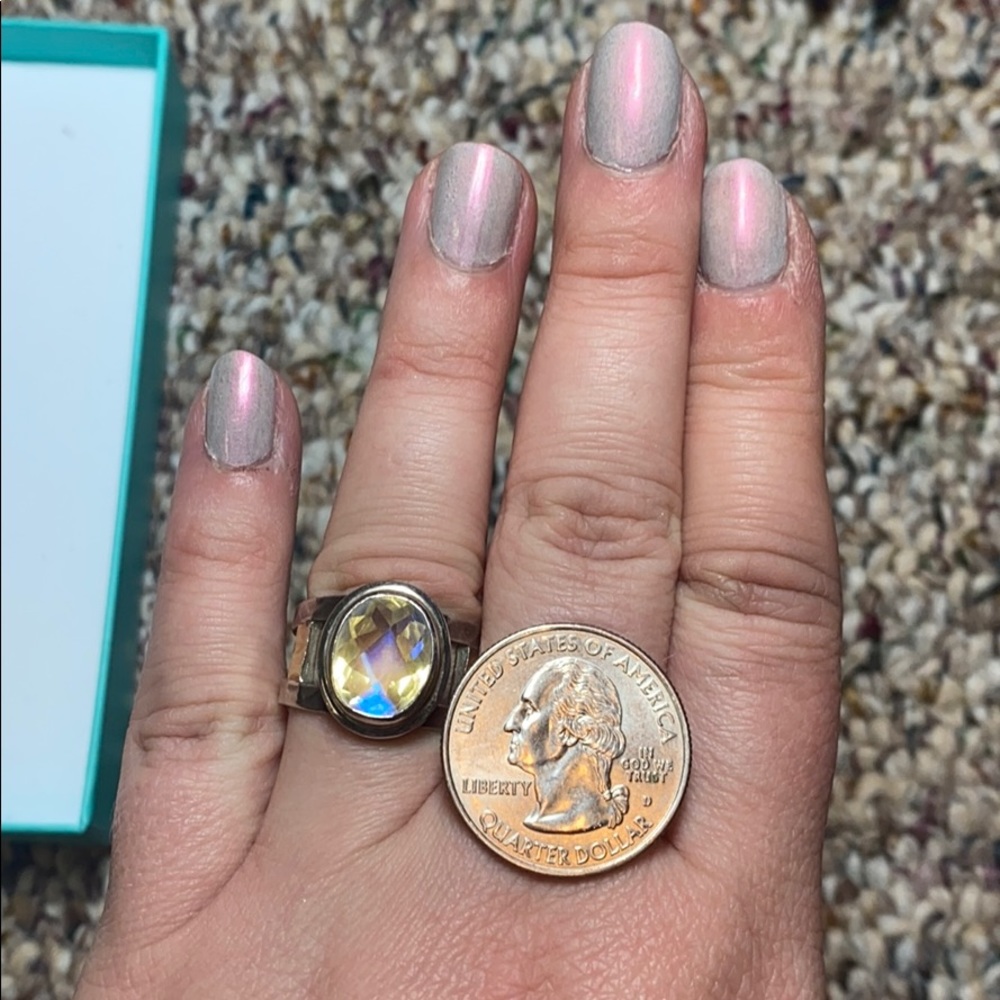 Snowflake quartz ring - Picture 8 of 8